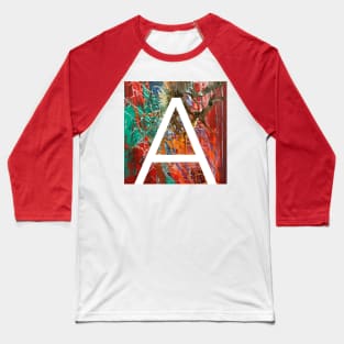 Alphabeth, letter A Baseball T-Shirt